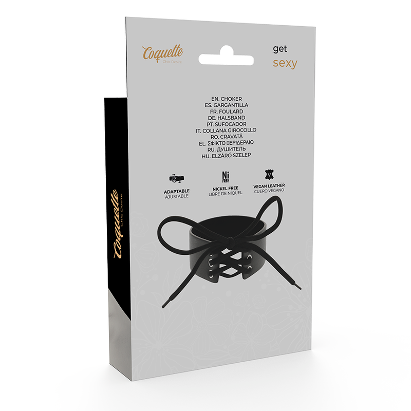 CHOKER CUERO VEGANO