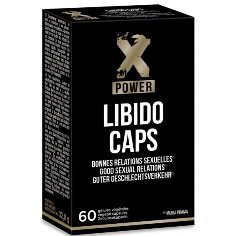 Libido Caps by XPOWER – Estímulo Natural para tu Deseo