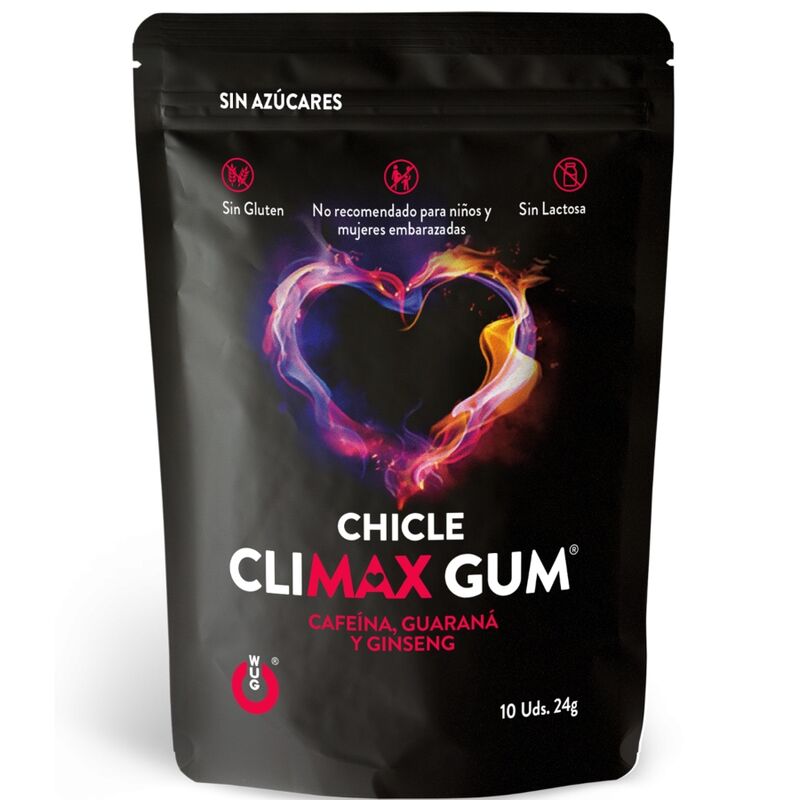 Chicle WUG Climax – Potencia el Placer y la Libido
