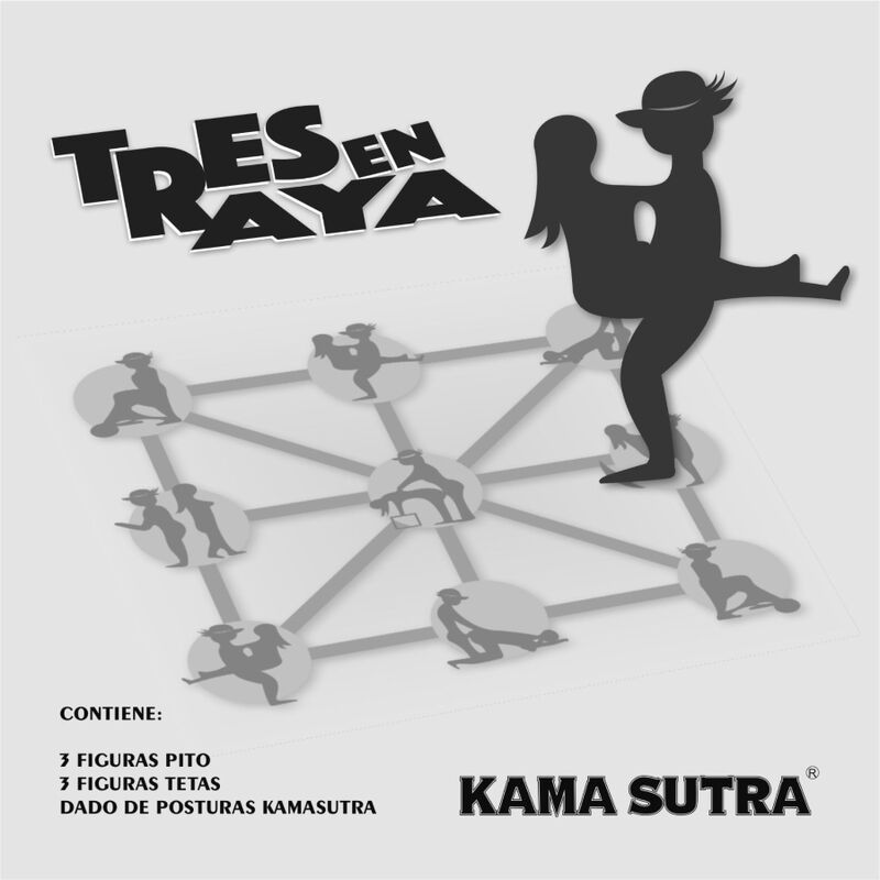 Tres en Raya del Kamasutra – Juego Erótico de Mesa para Adultos