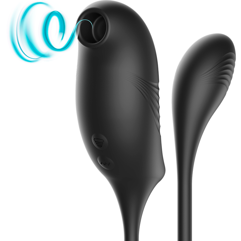ESTIMULADOR CON SUCCIONADOR MAGIC CLITORIS Y VIBRACION