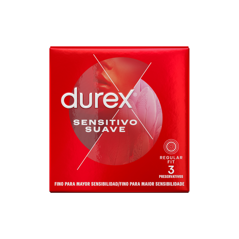 Durex Sensitivo Suave (3 uds) – Preservativos finos para una mayor sensibilidad