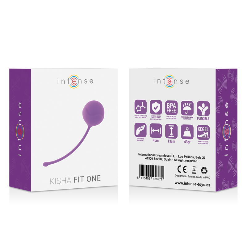 KISHA FIT ONE SILICONE KEGEL LILA