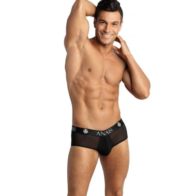 Eros: Braguitas de Bikini en Tul Negro con Acabado Elegante