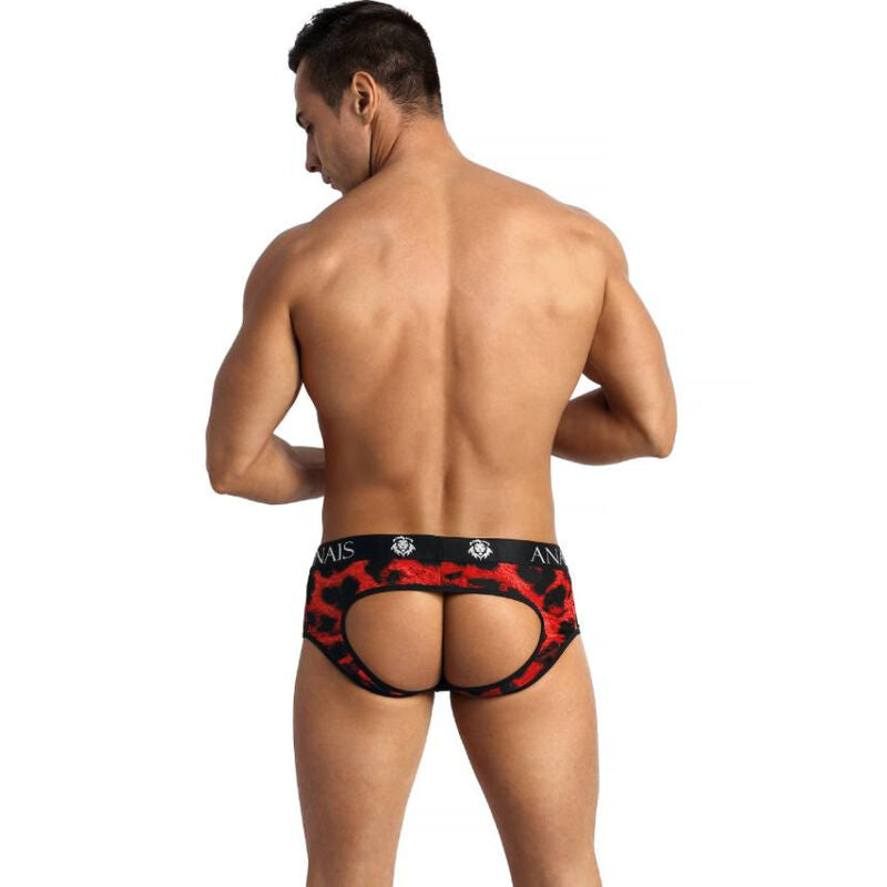 SAVAGE – Braguita masculina abierta con estampado animal