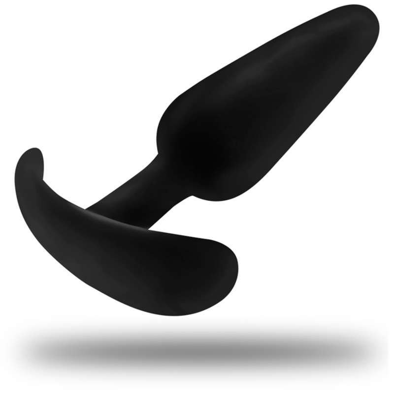 PLUG ANAL SILICONA CON ASA MEDIANO