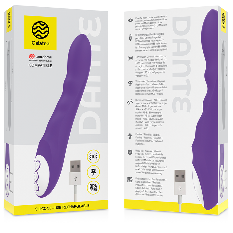 VIBRADOR LILA COMPATIBLE CON WATCHME WIRELESS TECHNOLOGY