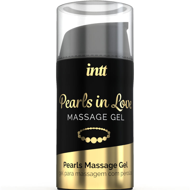 Pearls In Love INTT – Kit de Masaje con Gel de Silicona y Collar de Perlas
