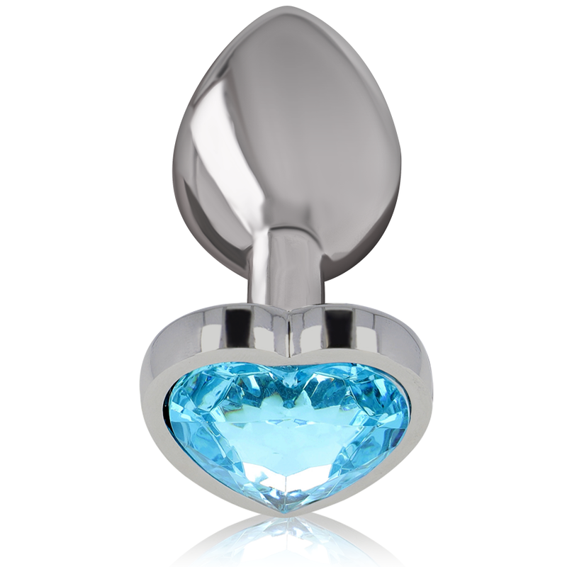 IPLUG ANAL METAL ALUMINIO CORAZÓN AZUL TALLA S