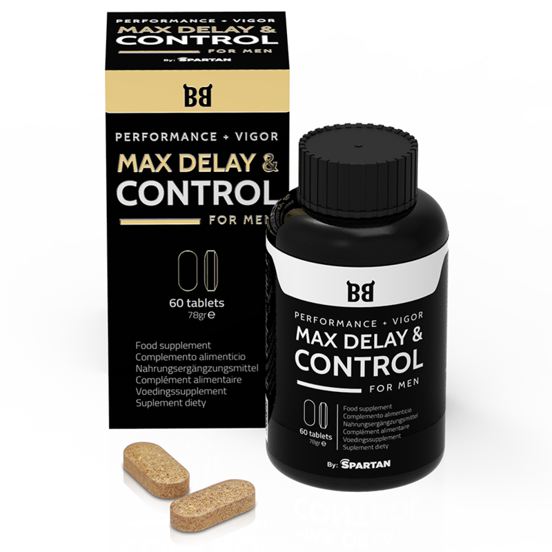MAX DELAY & CONTROL MÁXIMO RENDIMIENTO PARA HOMBRE 60 CÁPSULAS