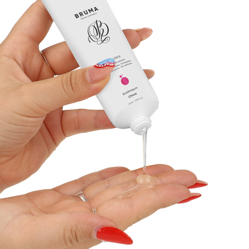 BRUMA – Gel Deslizante Aloe Vera Sabor Chicle 100 ml