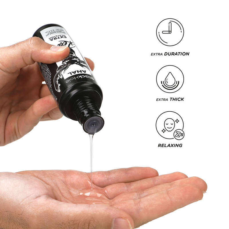 Black Hole Anal Relax - El Lubricante Dilatador Definitivo para Placer Anal 100ML