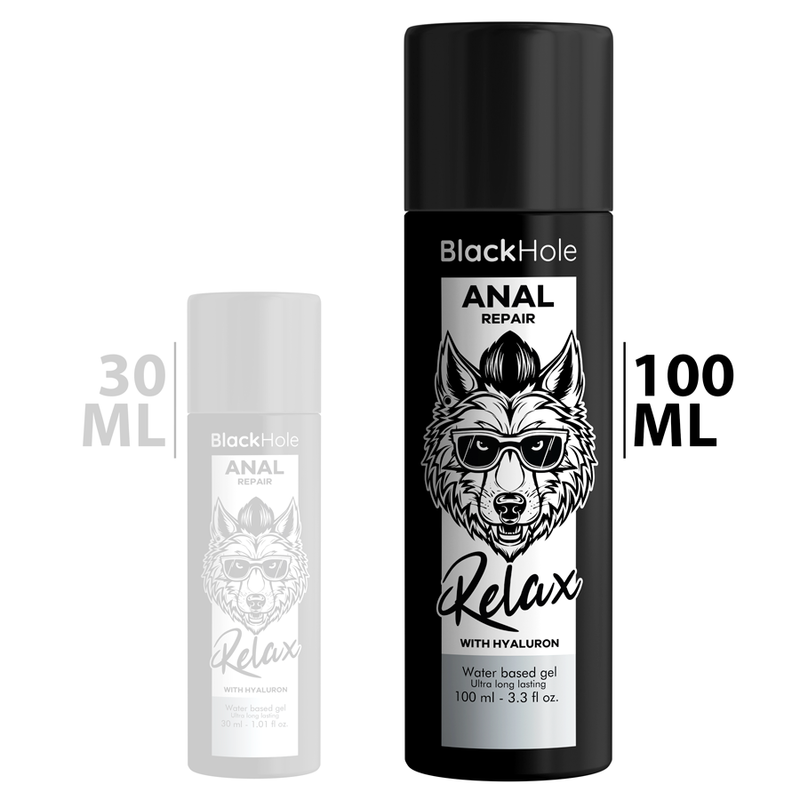 Black Hole Anal Relax: El Mejor Lubricante Dilatador y Relajante para el Placer Anal