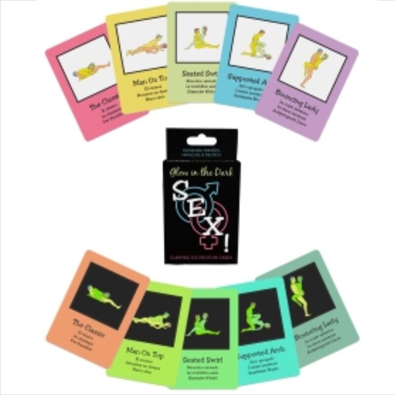 Tarjetas de Posición Sexual Brillantes | Juego para Parejas