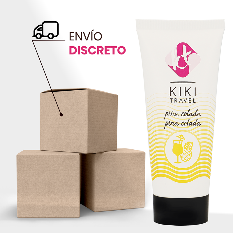 Kiki Travel Máximum Performance – Lubricante Sabor Piña Colada (50 ml)