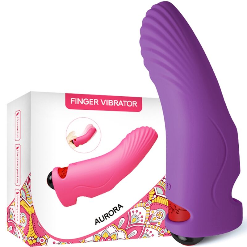 Vibrador Curvo de Dedo ARMONY – Control total, placer absoluto