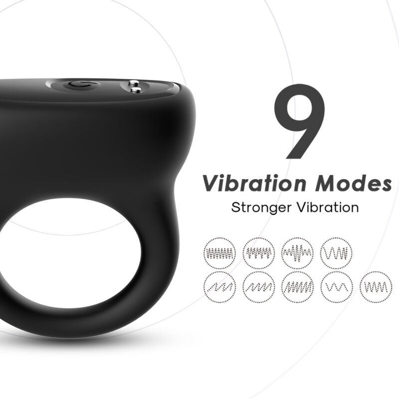ANILLO VIBRADOR NEGRO