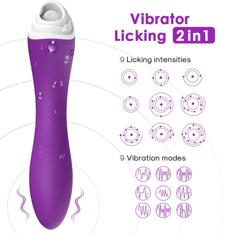 Succionador de Clítoris con Lengua Vibradora – Placer Dual para Momentos Inolvidables