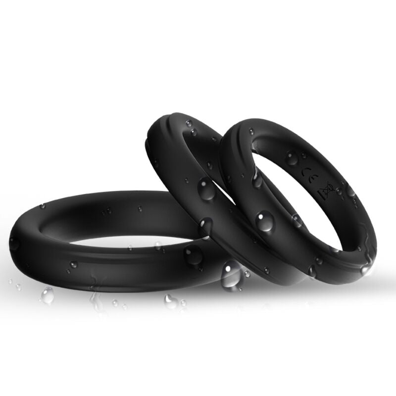 Anillo Triple de Silicona Médica | Estimulación Total