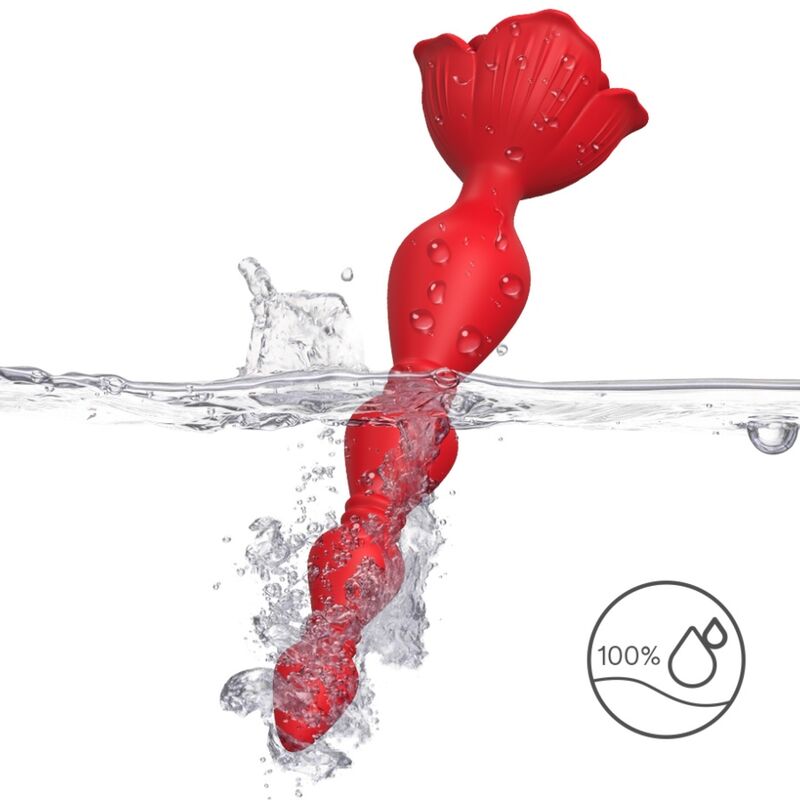 Vibrador con Plug Anal en Forma de Pagoda – Estética Exótica, Placer Profundo