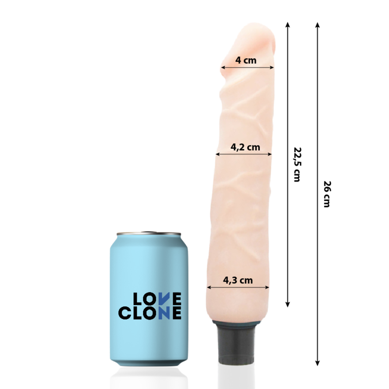 AUTO SELF LUBRICATION VIBRADOR 26 CM -O- 4.2 CM