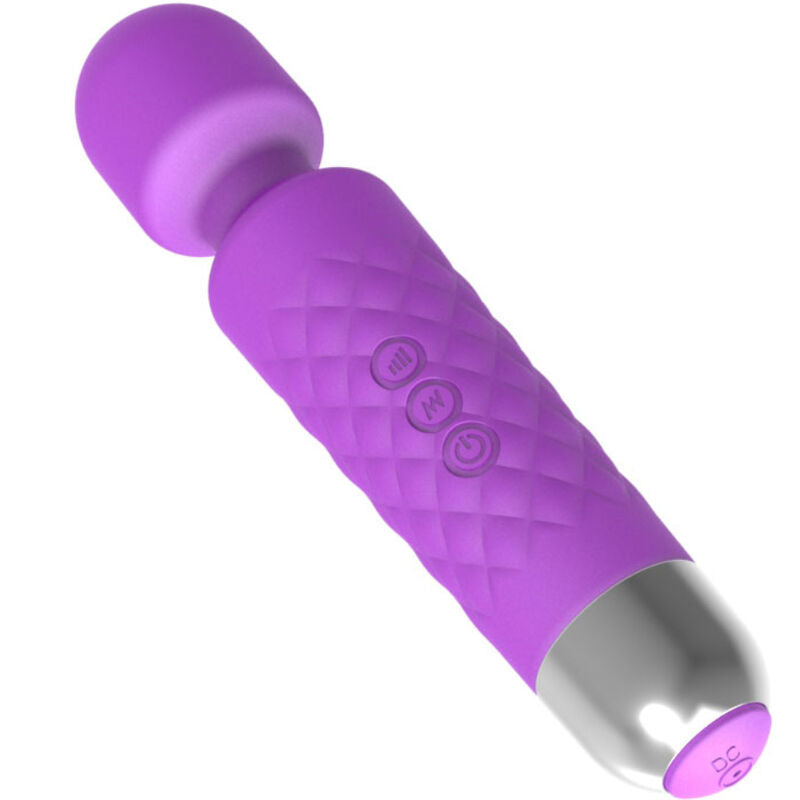 Mini Masajeador y Vibrador – 8 Velocidades y 18 Patrones