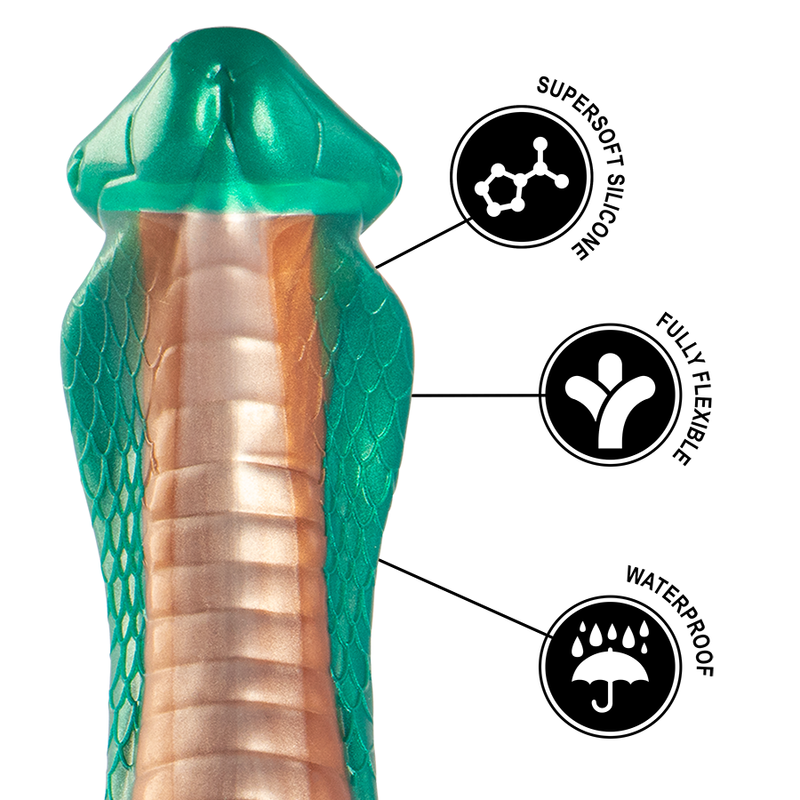 PYTHON DILDO COBRA VERDE