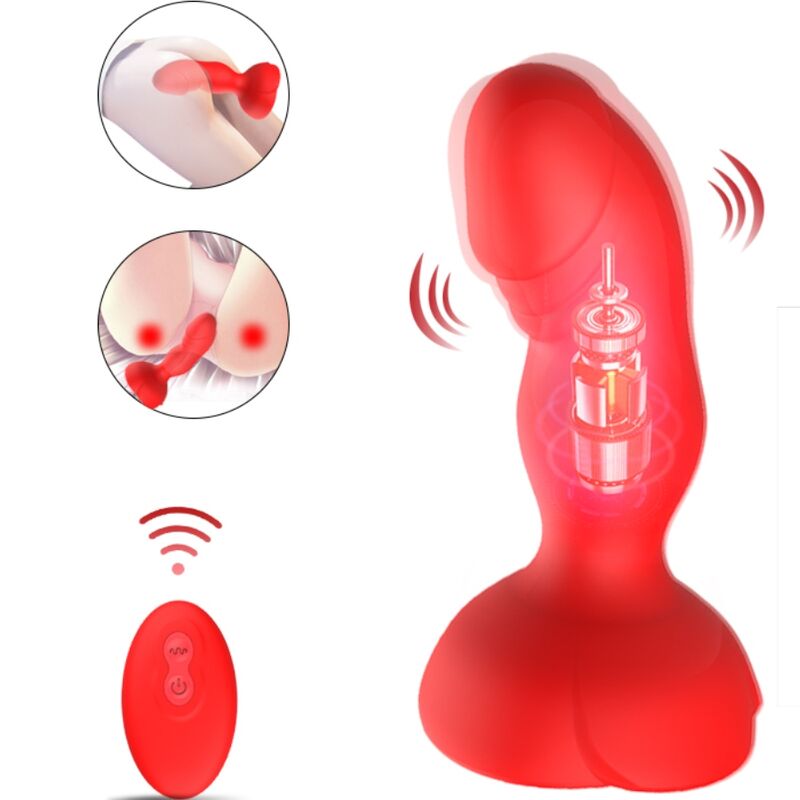 Vibrador con Plug Anal de Bruma: Doble Estimulación para un Placer Completo
