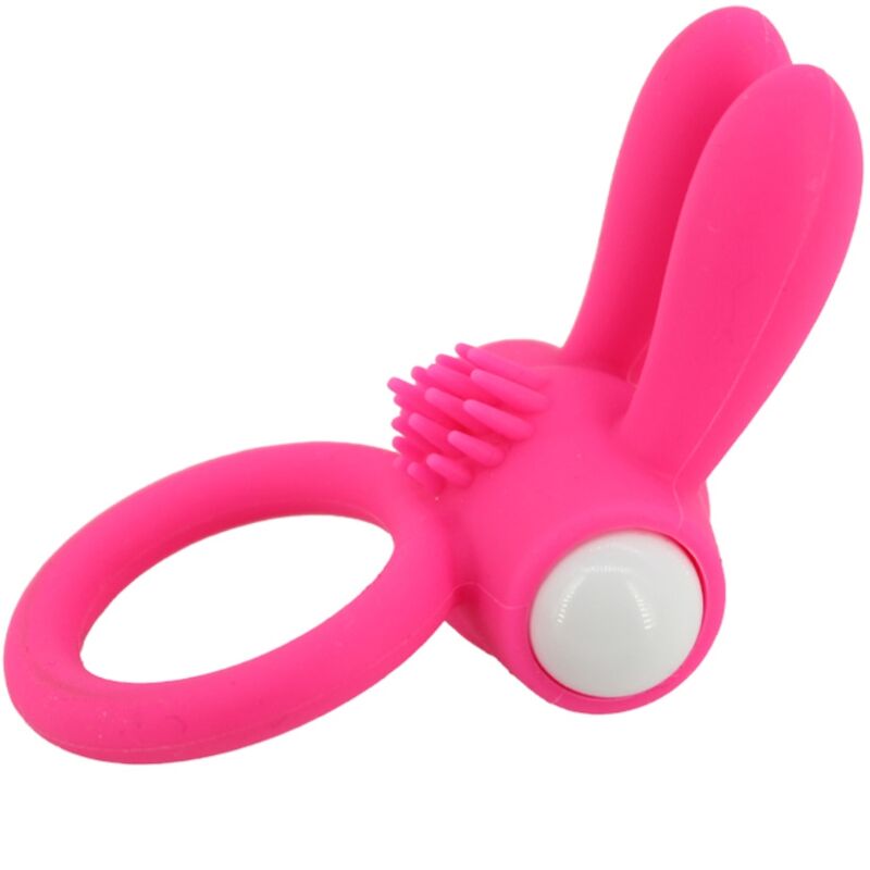MR BUNNY ANILLO VIBRADOR SILICONA PINK