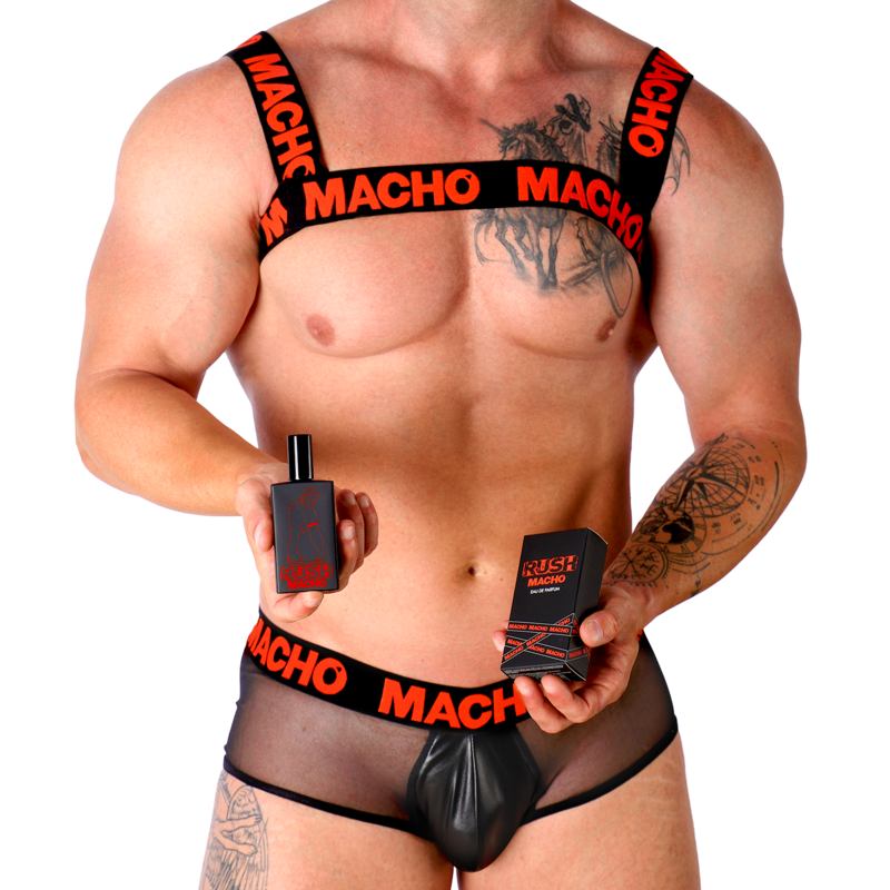 RUSH MACHO · Eau de Parfum Masculino | Rebeldía Joven con Estilo Inconfundible