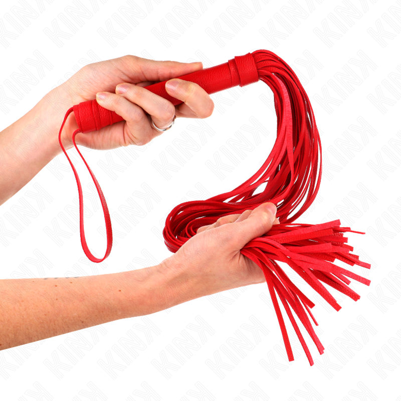 LÁTIGO PVC BLANDO ROJO 70 CM
