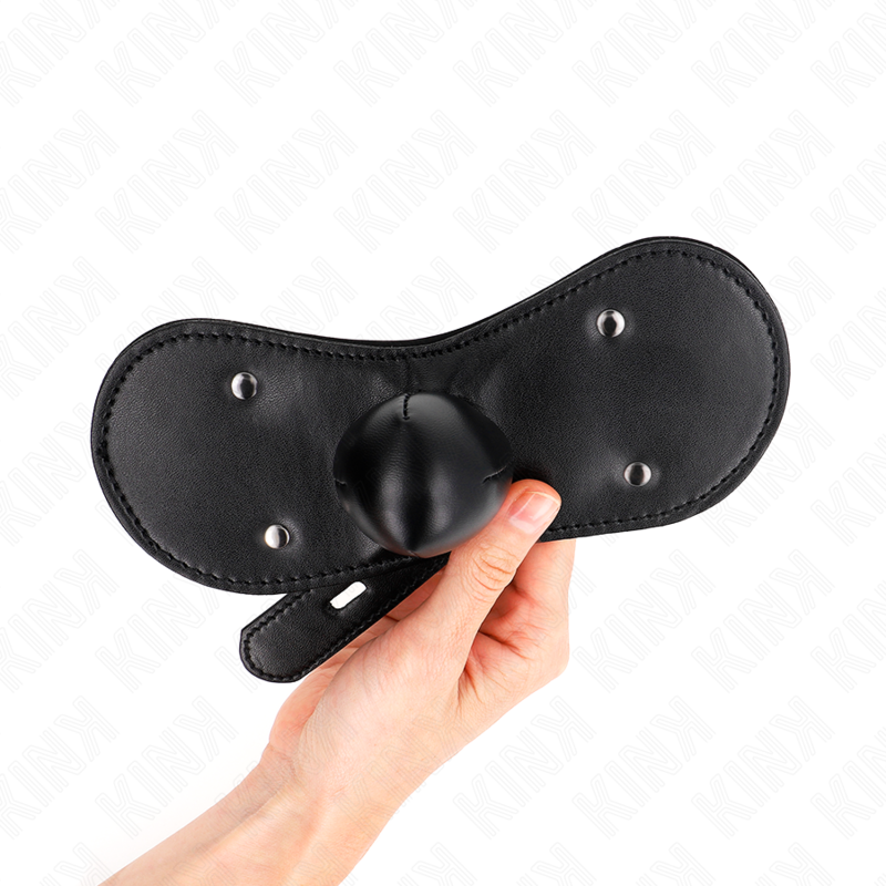 MÁSCARA BUCAL MORDAZA DE BOLA CON CERRADURA AJUSTABLE 42-60 CM