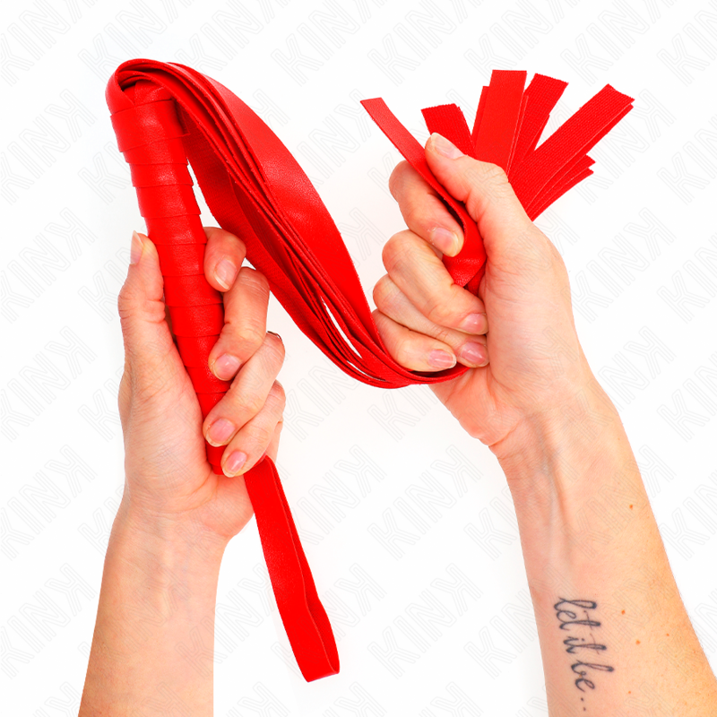 LÁTIGO DE COLA ANCHA ROJO 48.5 CM