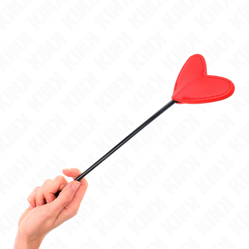 PALA FORMA DE CORAZÓN ROJO 33 X 10 CM