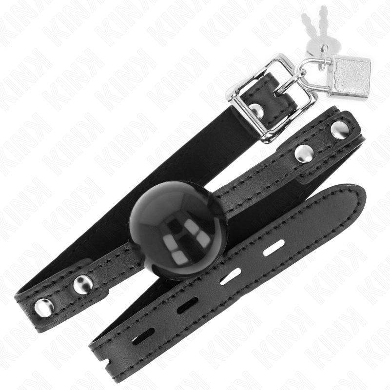 MORDAZA DE BOLA 4 CM SUAVE DE TPE MODELO 3 60 x 2 CM AJUSTABLE 37-52 CM