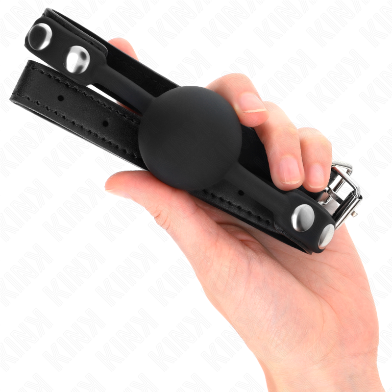 MORDAZA DE BOLA 4 CM DE SILICONA MODELO 1 60 x 2 CM