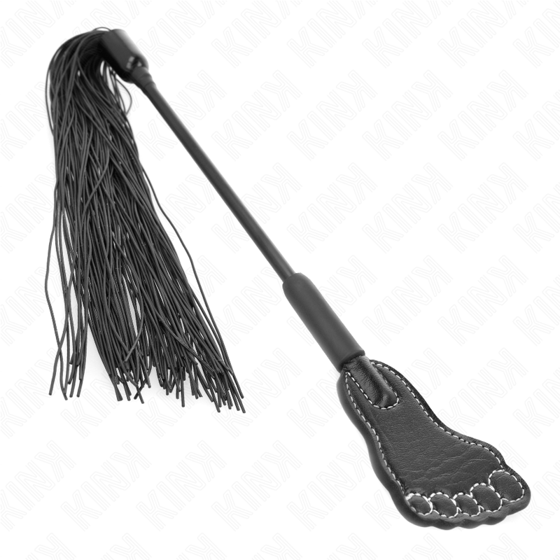 PALA FORMA DE PIE CON LÁTIGO DE BORLA 31 CM