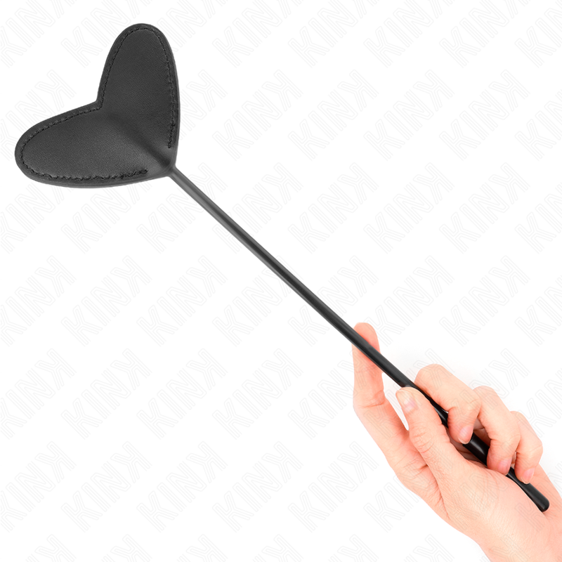 PALA FORMA DE CORAZÓN NEGRO 33 X 10 CM