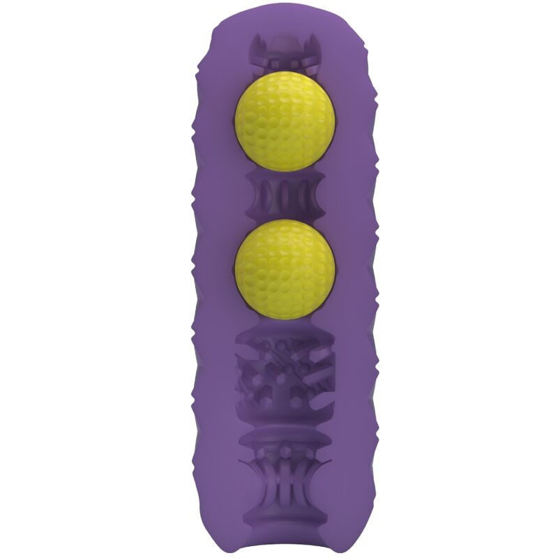 TWIN BALLS MASTURBADOR MASCULINO MORADO