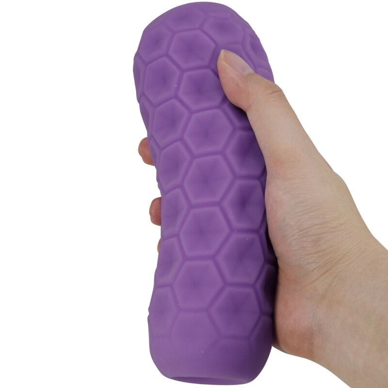 TWIN BALLS MASTURBADOR MASCULINO MORADO