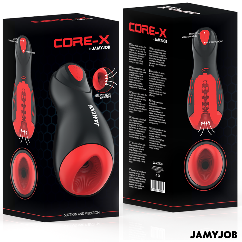 🔥 CORE-X de JAMYJOB – Experiencia Automática con Succión y Vibración 🔥