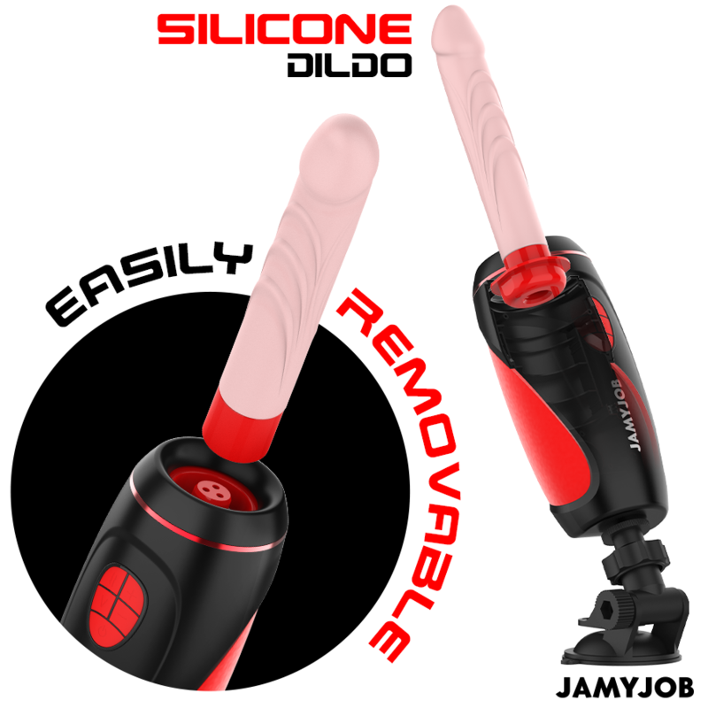 PYSTON BASE MASTURBADOR AUTOMÁTICO CON DILDO CONTROL REMOTO
