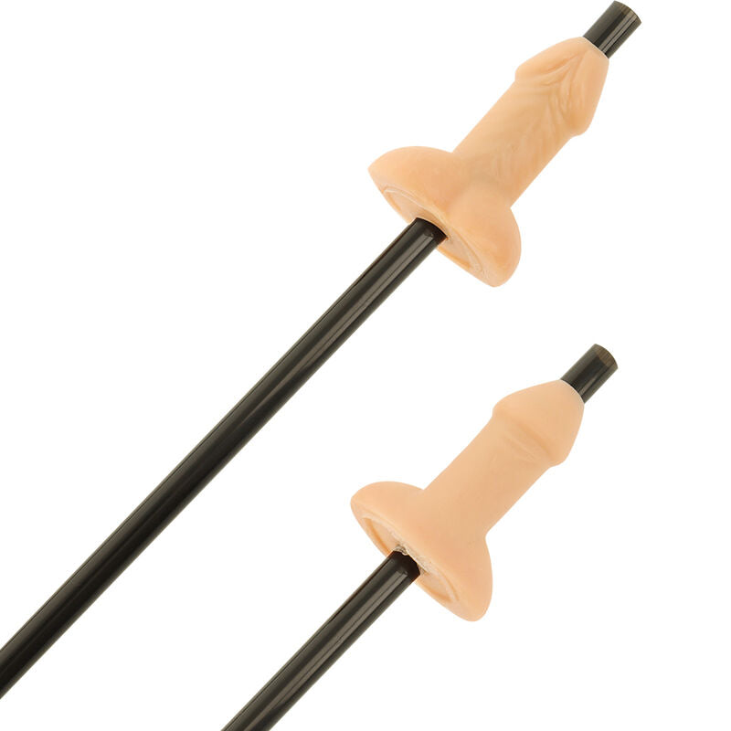 Pack de 10 pajitas divertidas para fiestas – Diseño atrevido y colorido