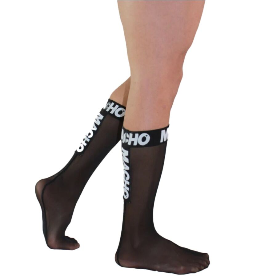 Calcetines Macho Fetish Semitransparente – Estilo y seducción masculina