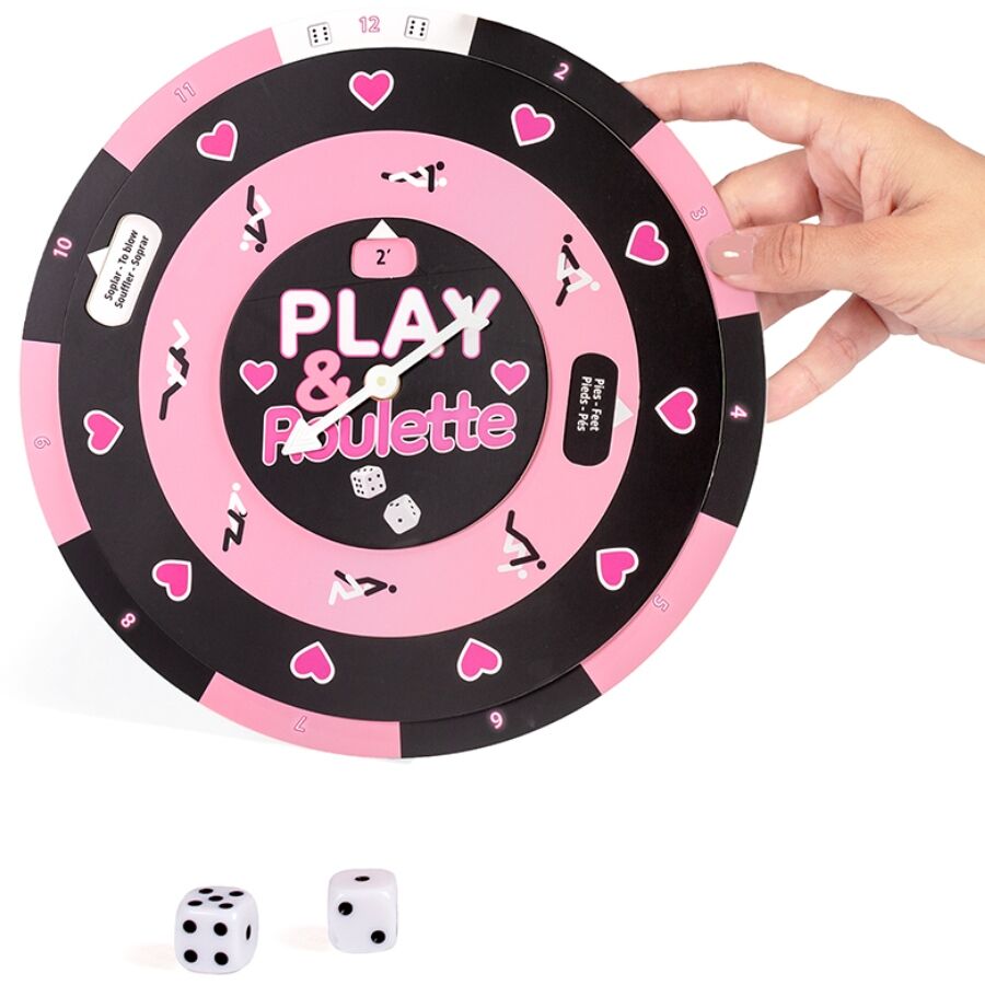 Play & Roulette – Juego Erótico con Dados y Ruleta | ¡Seducir, Excitar y Ganar Nunca Fue Tan Divertido!