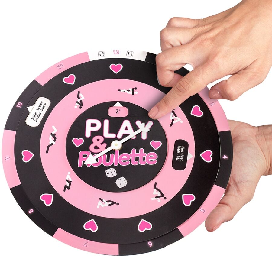 Play & Roulette – Juego Erótico con Dados y Ruleta | ¡Seducir, Excitar y Ganar Nunca Fue Tan Divertido!