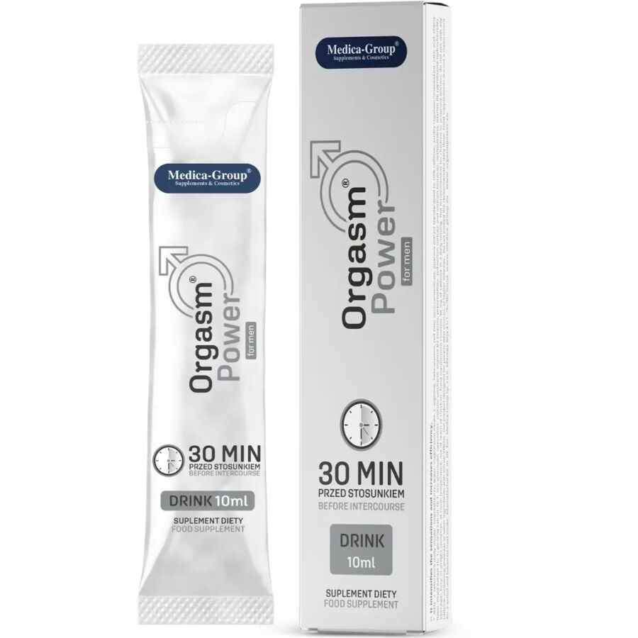 Orgasm Power For Men Drink 10 ml – Vitalidad masculina y sensaciones intensas