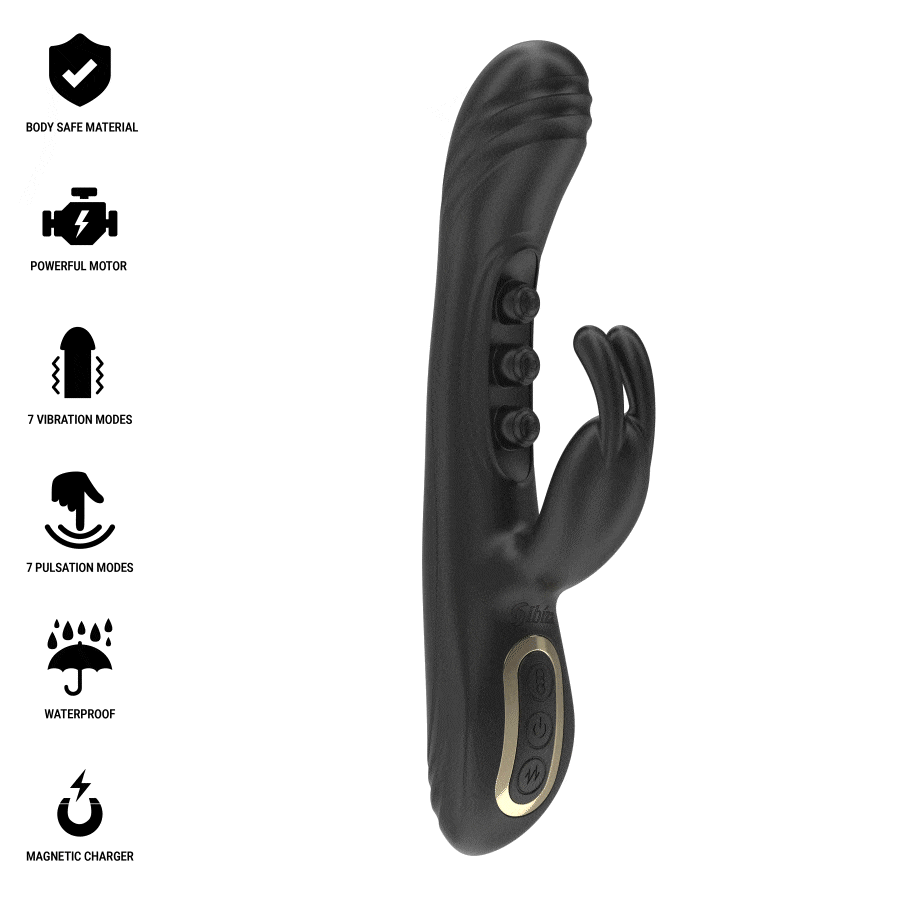 Vibrador Rabbit con Pulsación Bruma Toys Series – Doble estimulación intensa y personalizada