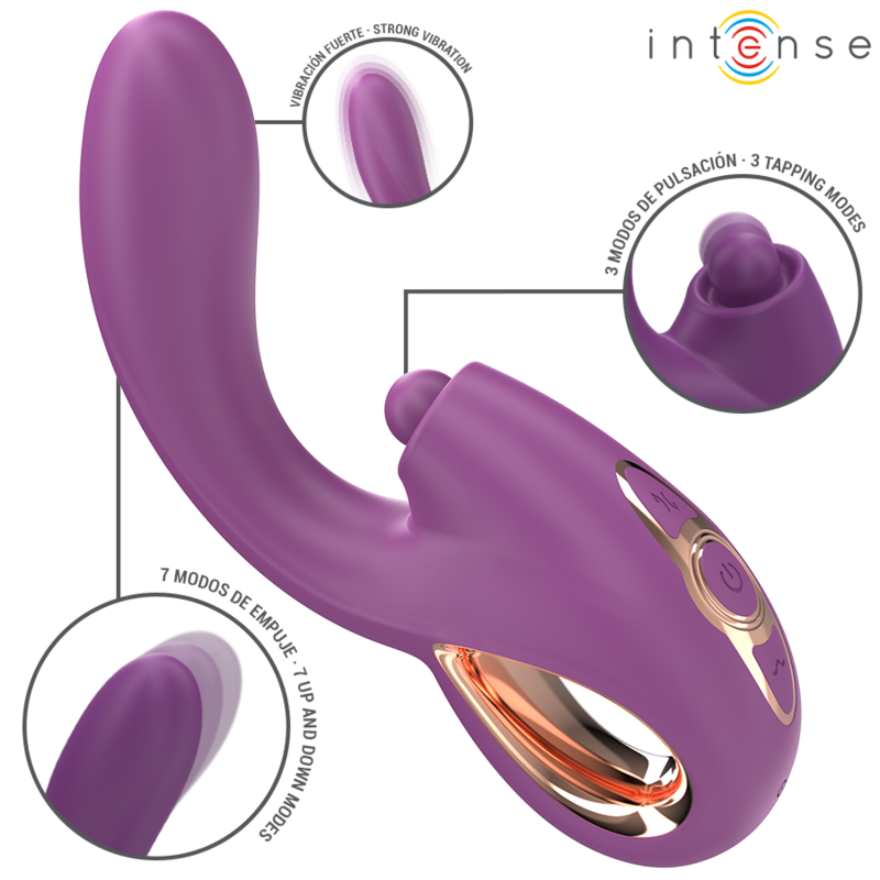 LALI – Vibrador con empuje automático y estimulación del punto G