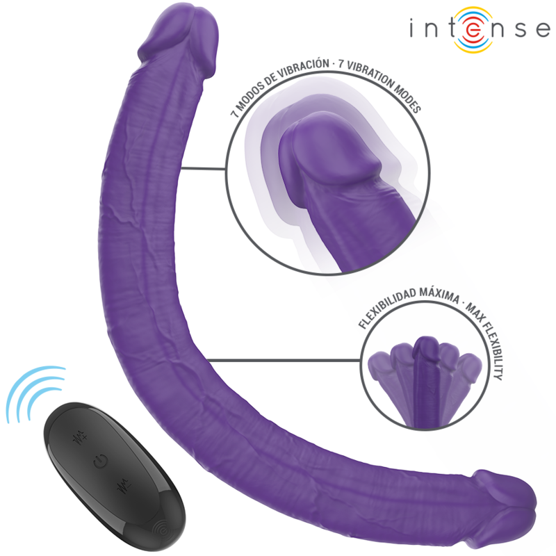 Dildo doble vibrador GUNTER INTENSE – Placer compartido y estimulación dual